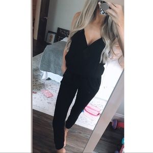 Black jumpsuit